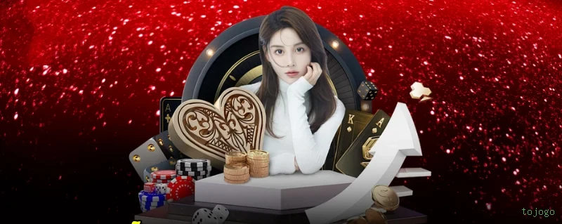 Imagem promocional do cassino online da tojogo mostrando jogos ao vivo